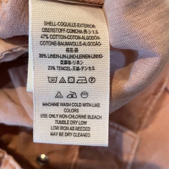 NWT WE The FREE Hi Waisted Utility Harem Shorts Size 2 - Picture 7 of 7